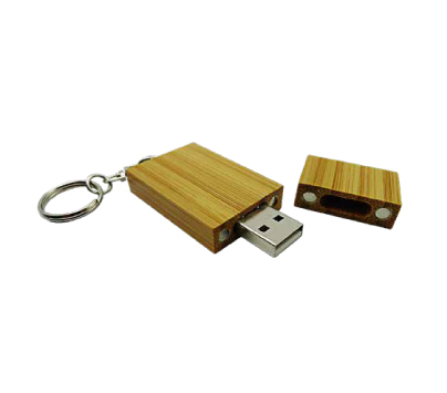 Pendrive bamboo llavero 01